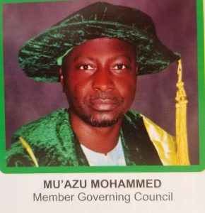 Mu'azu Mohammed  Internal Council Member